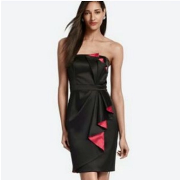White House Black Market Dresses & Skirts - White House Black Market Strapless Black Dress NWT